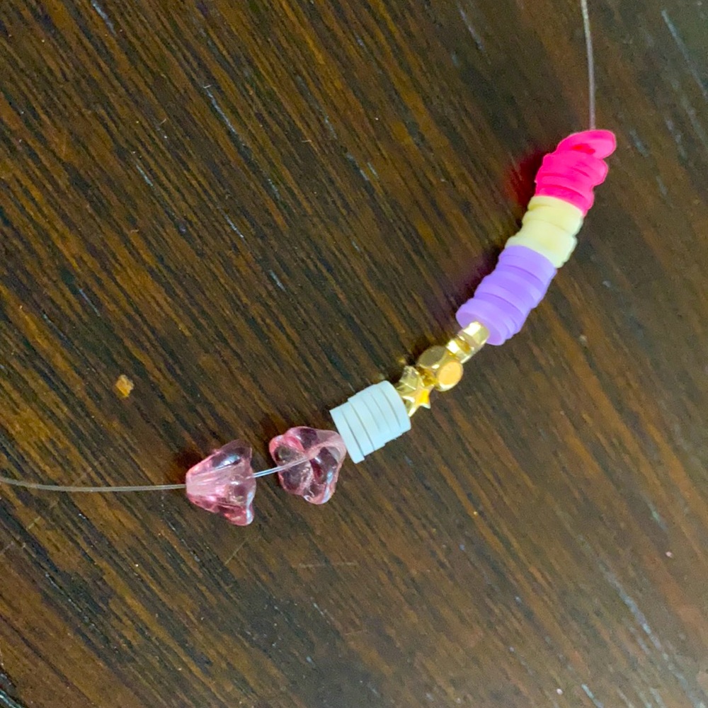 Colored necklace